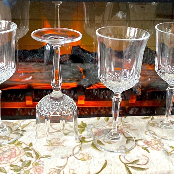 Mikasa Other - 4 Mikasa Cut Crystal Small Wine Glasses- 3oz Short Stems